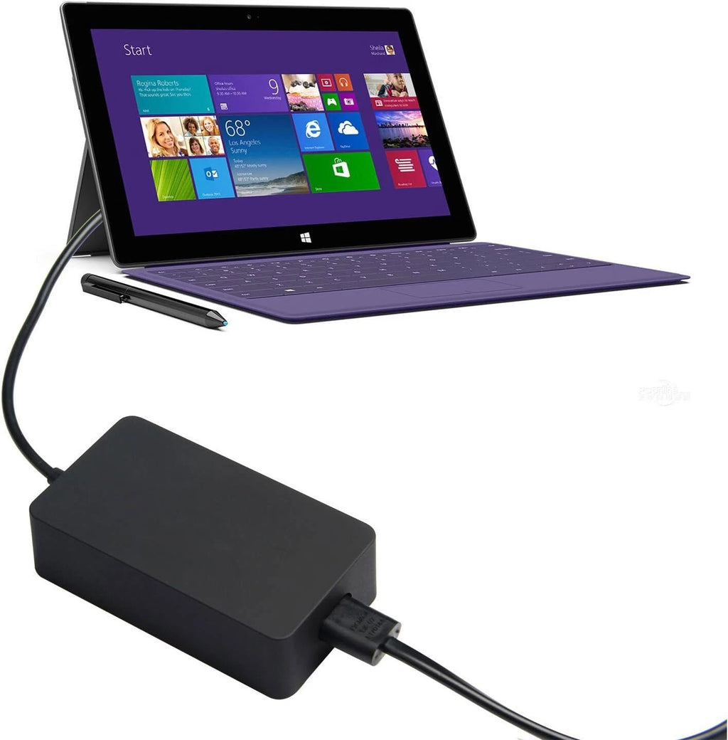 AC Adapter Charger For Microsoft Surface RT Windows 64GB Model 1516 Tablet PC