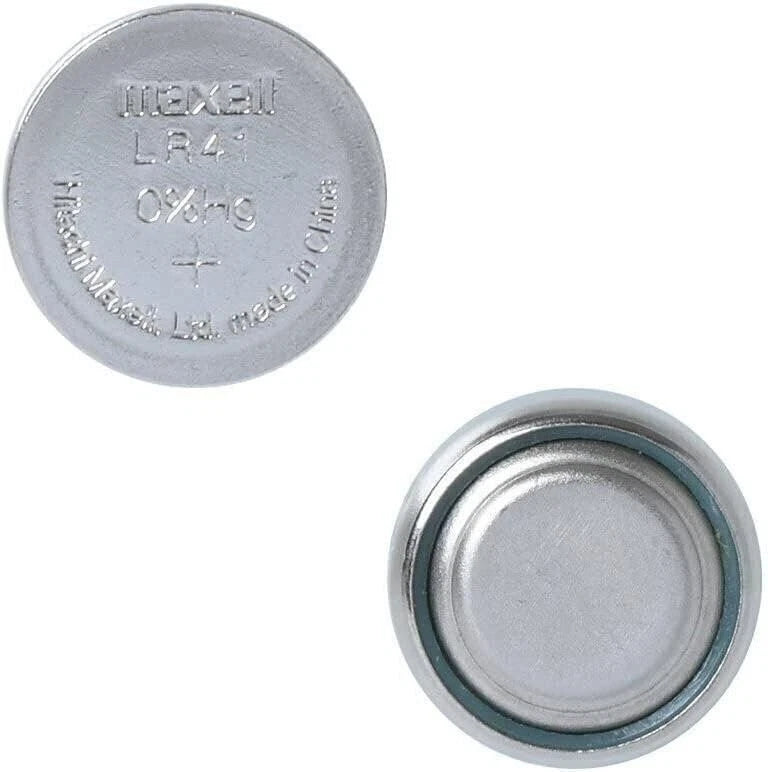 maxell Lr41 alkaline 1.5v battery watch/electronics 2 pack