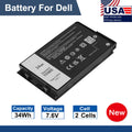 Replace J7HTX Battery For Dell Latitude 7202 7212 Rugged Tablet Series 7XNTR NEW