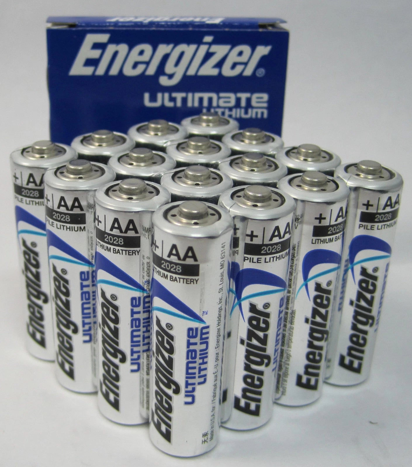 Energizer L91 Lithium AA Photo Battery Bulk (16-Pack)