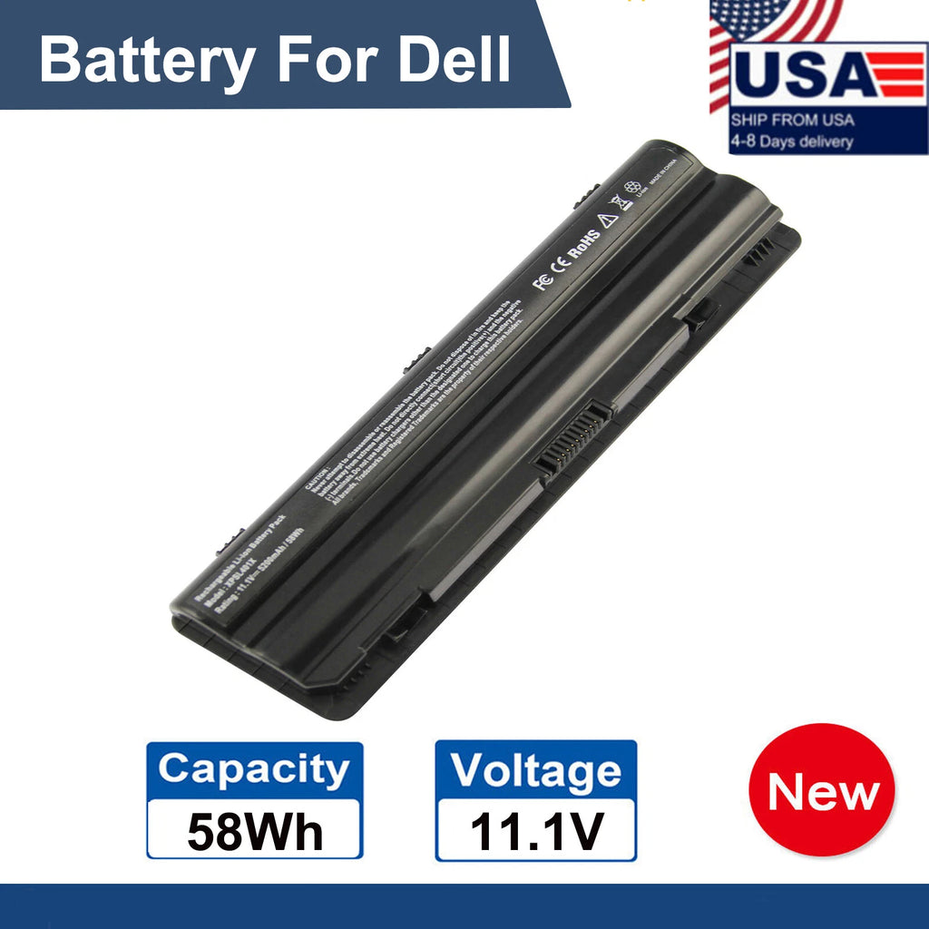 Battery for Dell XPS 14 15 17 Series L502x L701x L702x JWPHF 312-1127 58Wh NEW