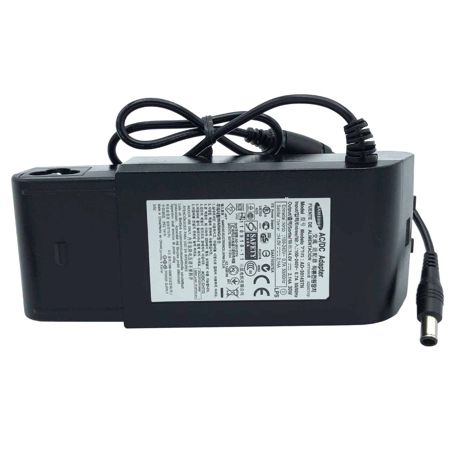 NEW Genuine Samsung AC Adapter 30W for S24D300H S27D590C U28D590D S22A460 n/PC