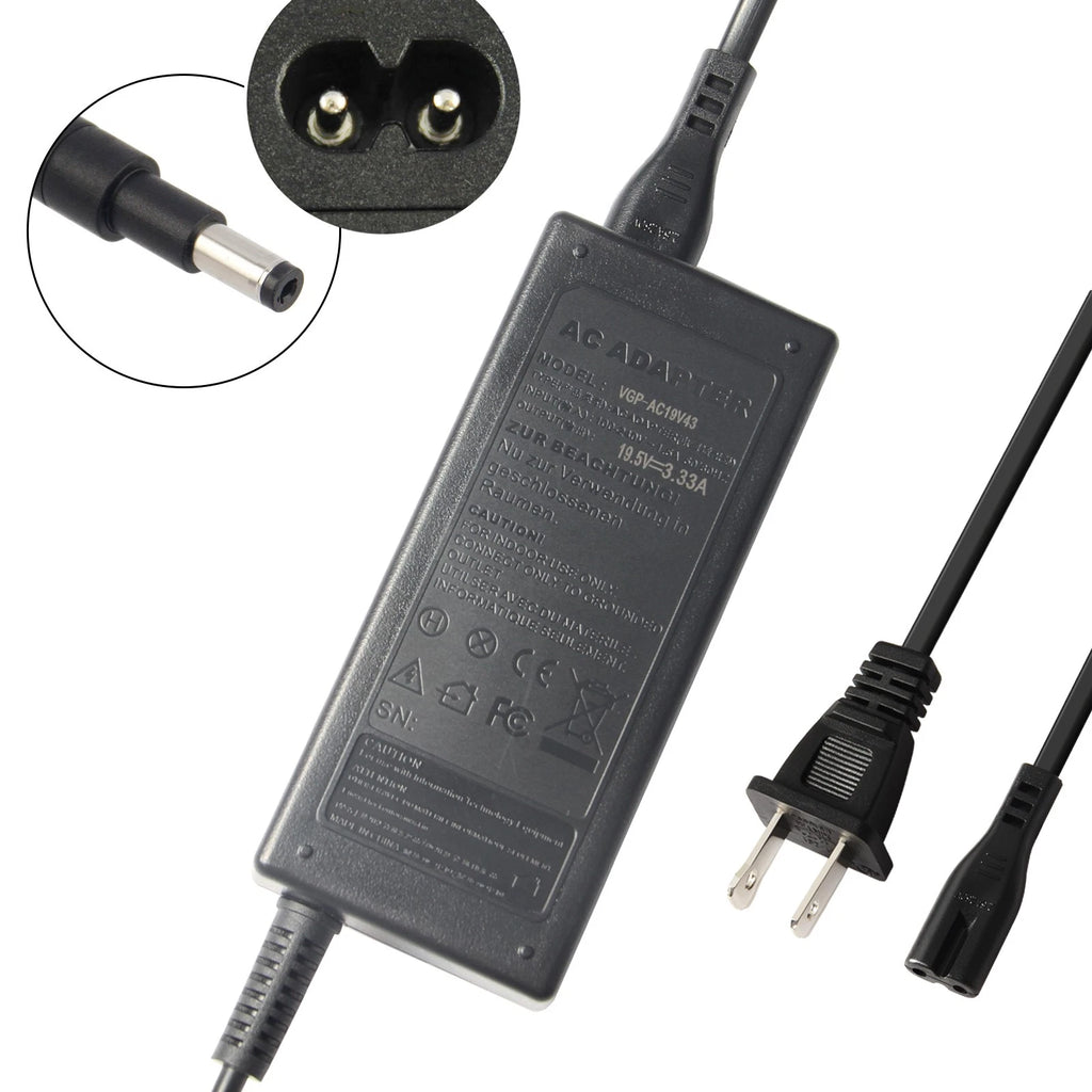 65W AC Adapter Charger For HP Pavilion Touchsmart 14-b109wm ENVY 4 6 Sleekbook