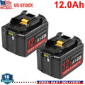 12.0Ah Battery For Makita 18V Lithium ion Battery BL1860B BL1830 BL1850B LED