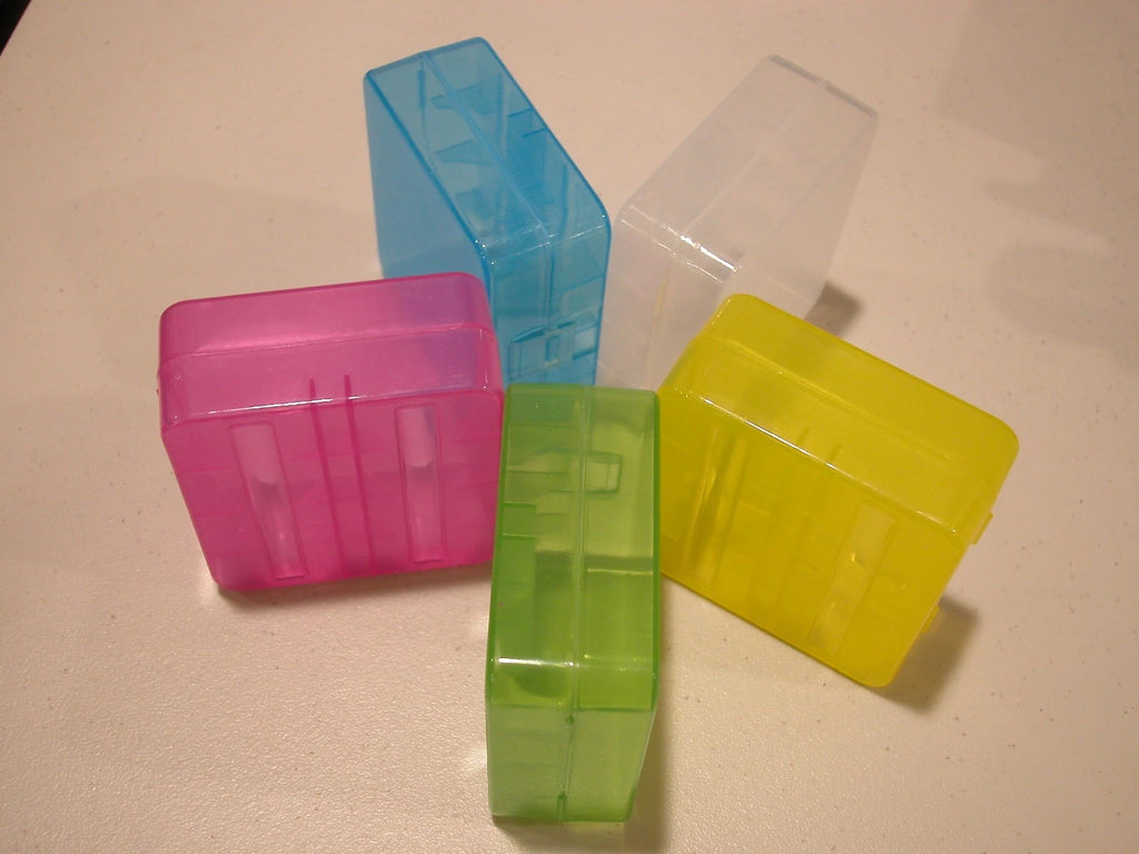 1 pc Hard Plastic Case Holder Storage Box For 2 x 26650 Rechargeable Battery