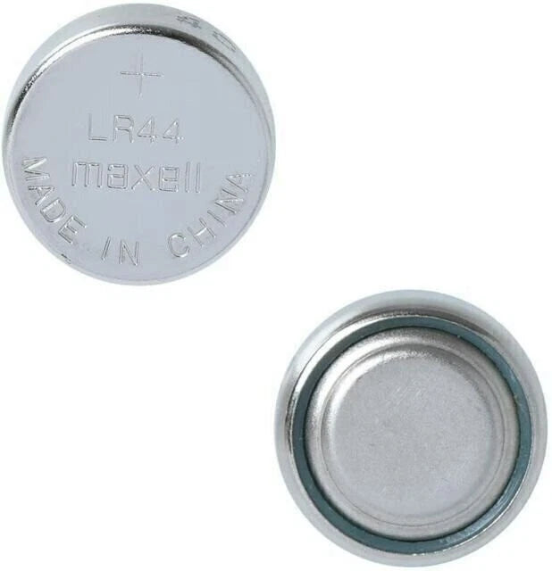 Fresh Genuine Maxell LR44 (A76) 357 1.5V Alkaline Coin Cell Button Batteries x 8