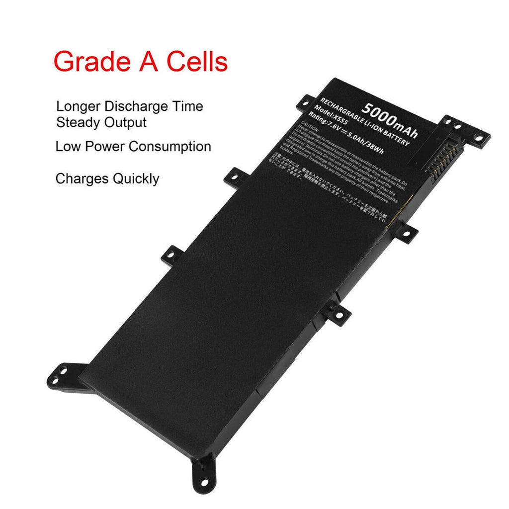 C21N1347 Battery for ASUS X555LA X555LD F554L F555L X555LB X555LF X555LJ 5000mAh