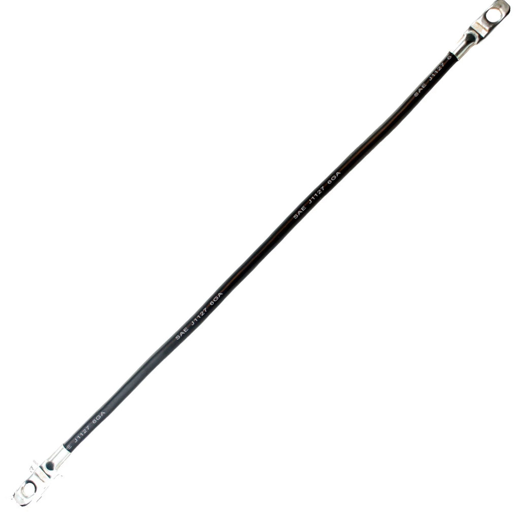 6 Gauge AWG 16" Golf Cart Battery Cable with 5/16" Lugs Zinc Plated