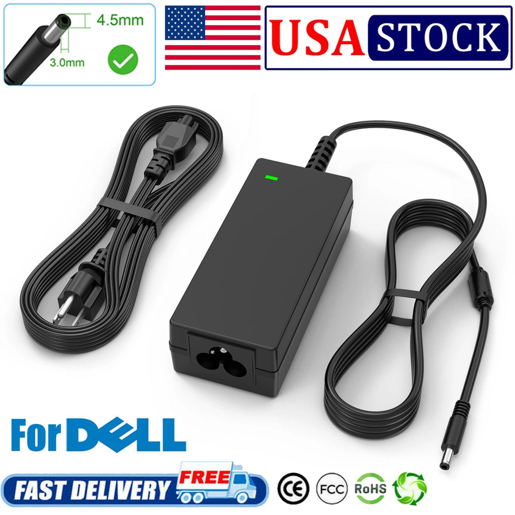 For DELL Inspiron 11 13 14 15 17 3000 5000 7000 series Charger Adapter 45W/4.5mm