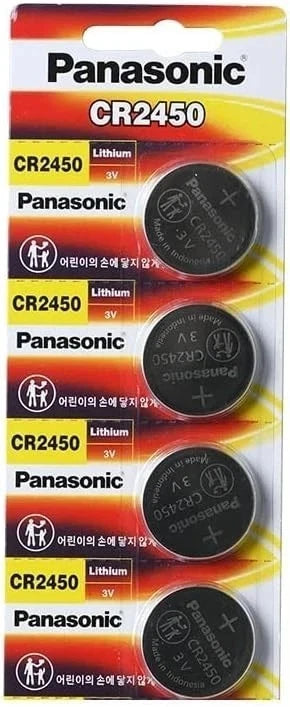 LOT 2-4-10NEW Panasonic LITHIUM BATTERY ECR2450 CR2450 BR2450 2450 3VButton Cell
