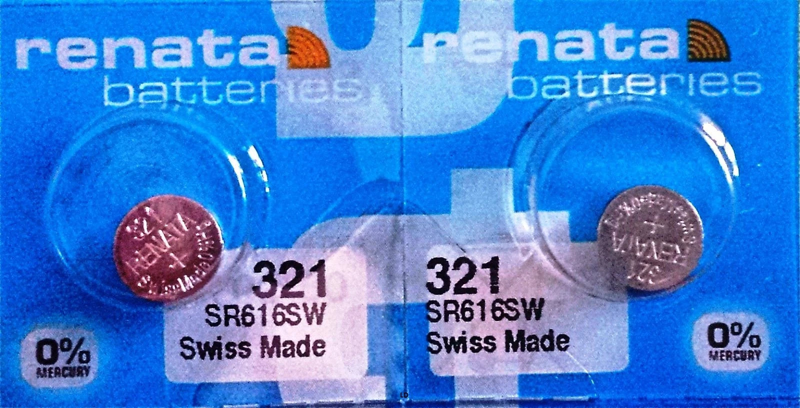 321 RENATA SR616SW SR616 Watch Battery Free Shipping Authorized Seller