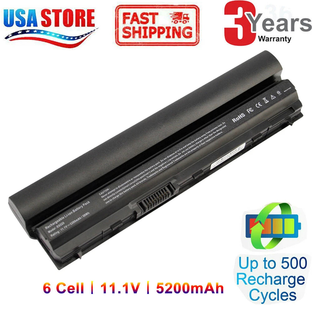 58Wh RFJMW FRROG Battery for Dell Latitude E6320 E6220 E6120 E6230 E6330 E6430s