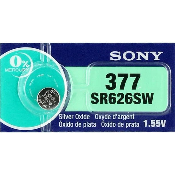 Sony / Murata Watch Batteries - BUY 2 GET 1 FREE - 371 377 379 364 CR 2032 2025