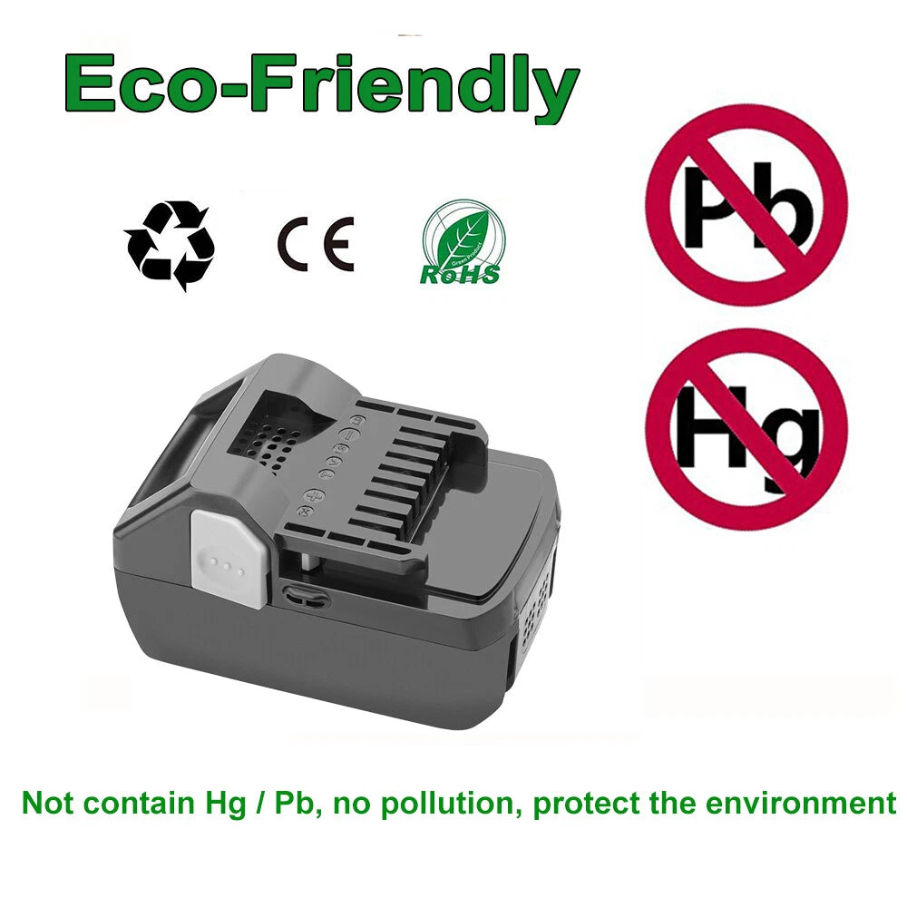 18V 5.0AH Li-ion Battery / Charger For Hitachi 330068 BSL1815X BSL1825 BSL1830