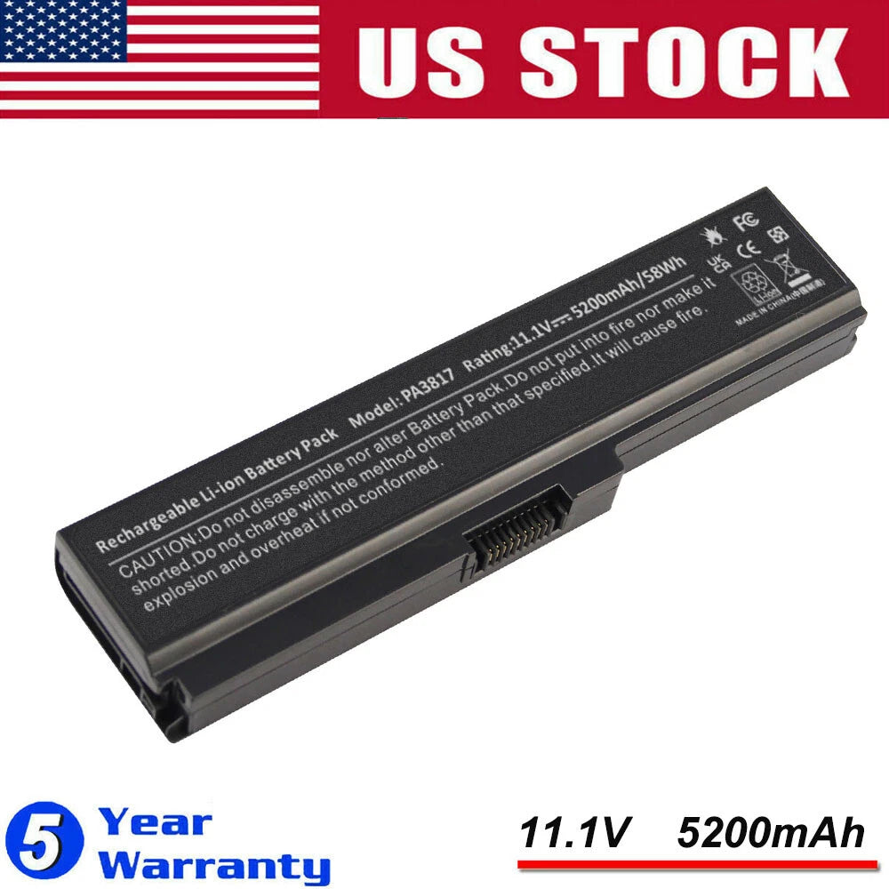 PA3819U-1BRS PA3817U-1BRS PA3818U-1BRS Battery for Toshiba A660 C655-S5049 L750