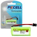 PKCELL Cordless PK-0053 for BT-1008 Phone NiMH 800mAh Battery 2.4V, 1 Pack