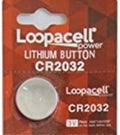 CR2032 Lithium Battery 3V Button Cell Battery - Carded Loopacell Brand