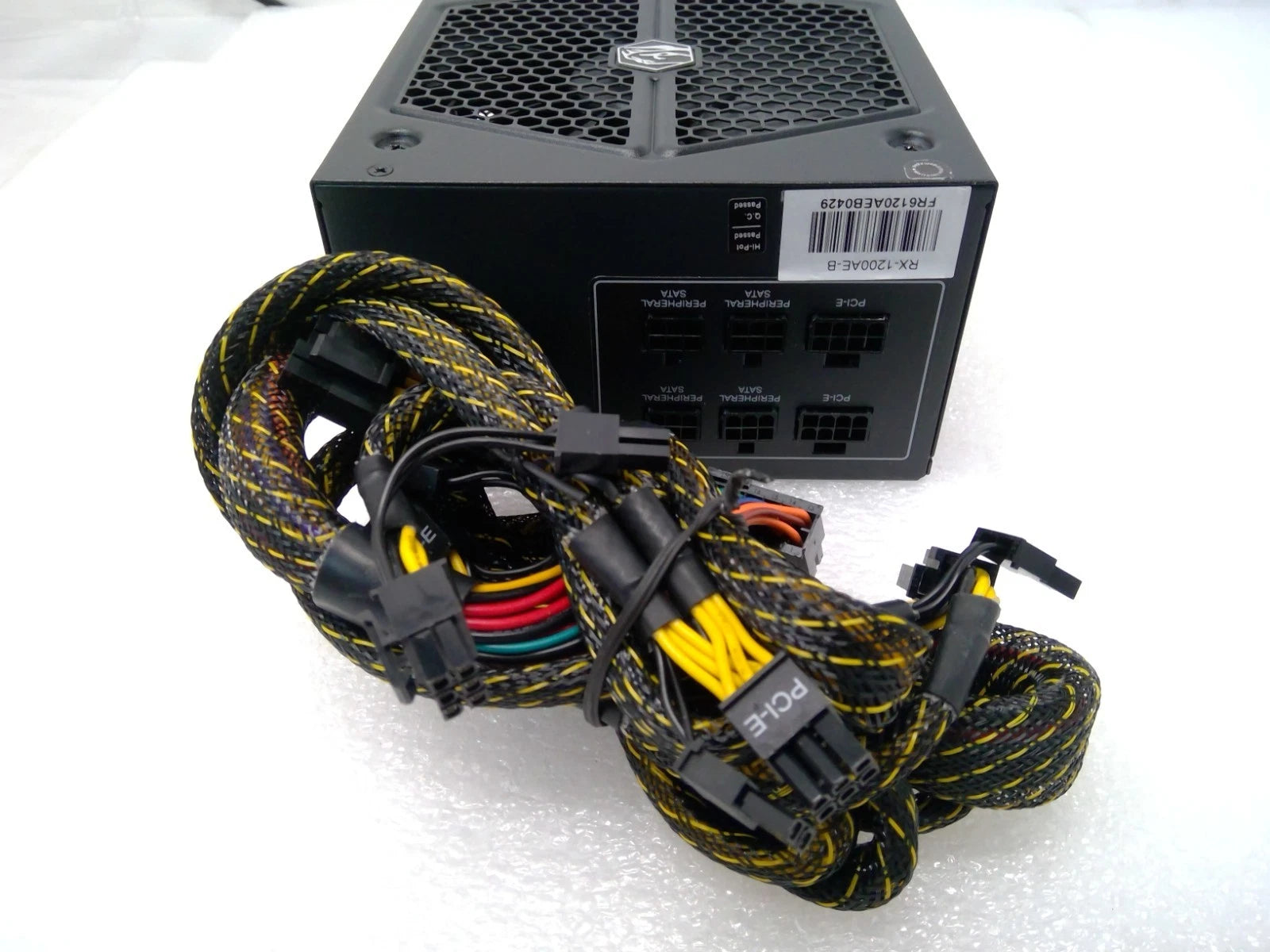 RAIDMAX Cobra Power RX-1200AE-B 1200W 80plus ATX Semi Modular PC Power Supply