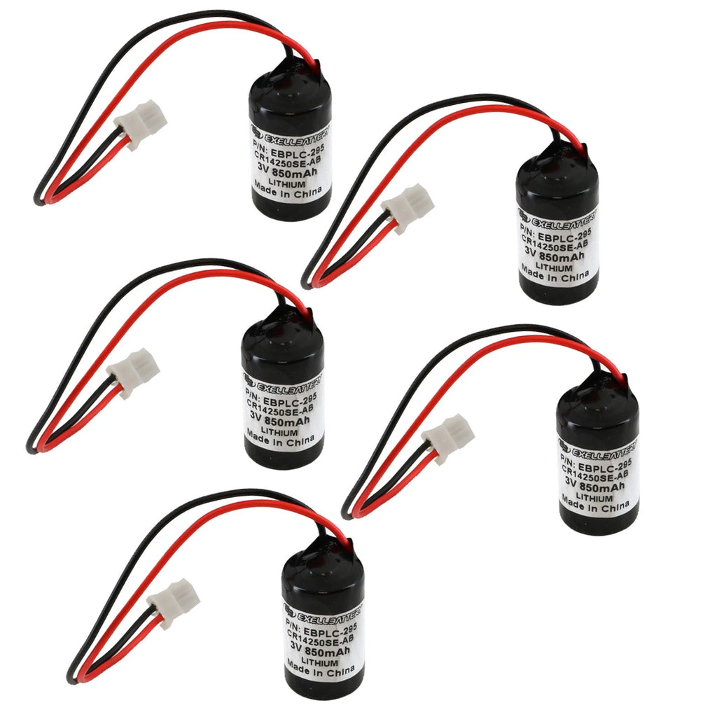 5pc Logic Controller PLC Compatible With Backup Batteries For Allen Bradley