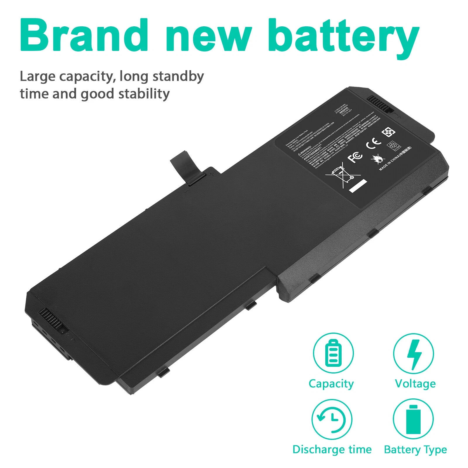 8 Cell Battery for HP ZBook 17 G5 G6 Series HSTNN-IB8G L07350-1C1 AM06XL