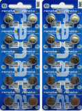 Renata Mercury Free SR43W Battery x 20