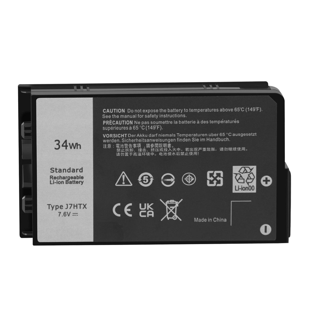 ?J7HTX Laptop Battery For DELL Latitude 7212 7220 Rugged Tablet 2JT7D FH8RW US