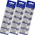 30 Pk AG4 LR626 377 376 G4A LR66 L626 GP7 BlueDot Alkaline Button Cell Battery