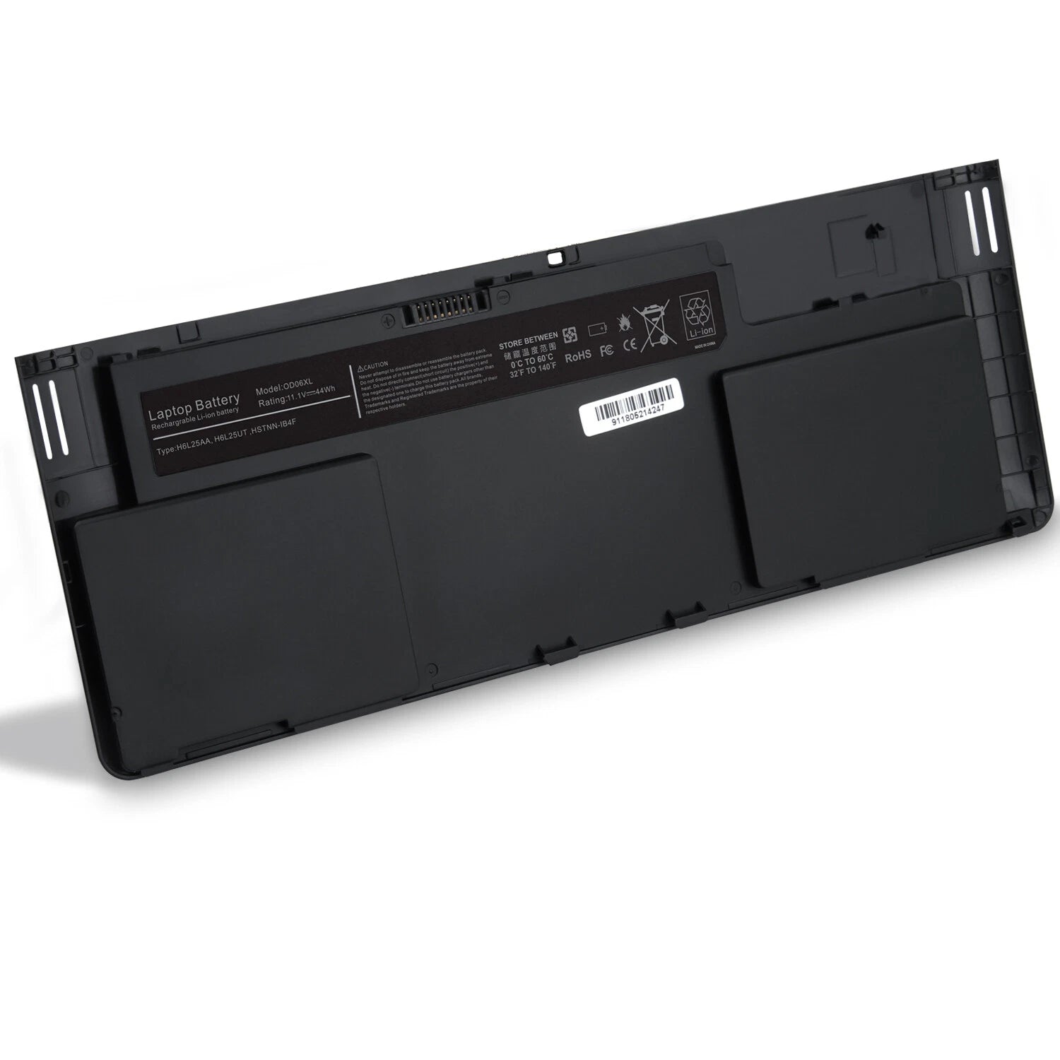 Battery for HP EliteBook Revolve 810 810 G1 810 G2 810 G3 Tablet PC Serie OD06XL