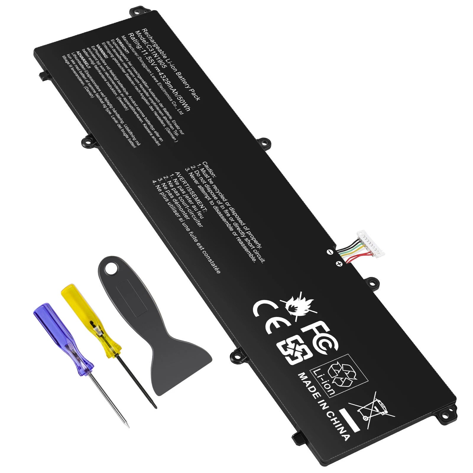 C31N1905 Battery For ASUS VivoBook S14 M433 S433 S433FL S15 S533 S533EQ M433IA