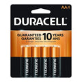 Duracell AA 4 Pack Coppertop Alkaline Batteries