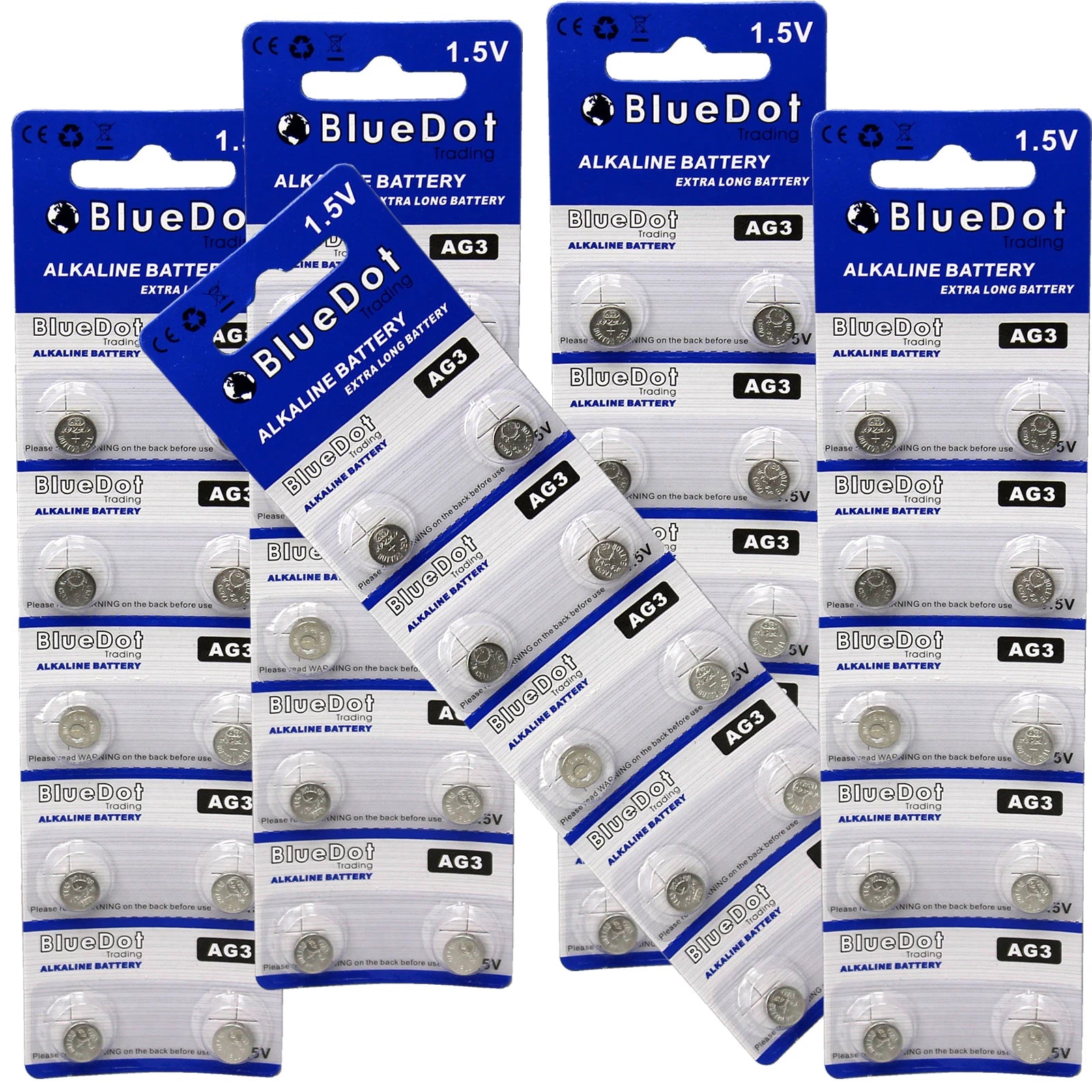 BlueDot Trading® 50 pack AG3 LR41 392A 192 SR41 LR736 CX41 392 BATTERY Batteries