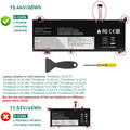 60WH L19C4PDB L19M4PDB Battery For Lenovo ThinkBook 14s Yoga14 15 G2 G3 G4 4Cell