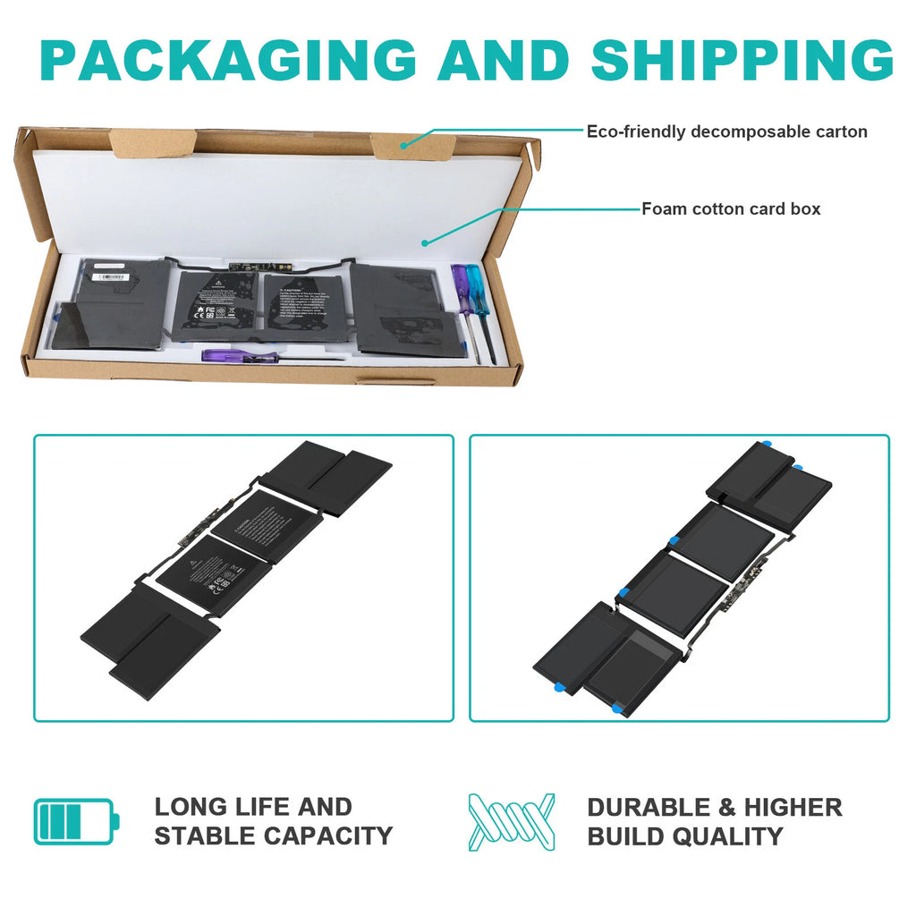 Laptop Battery for APPLE MACBOOK 2019 2020 A2141 MacBook Pro 16" A2113 EMC 3347