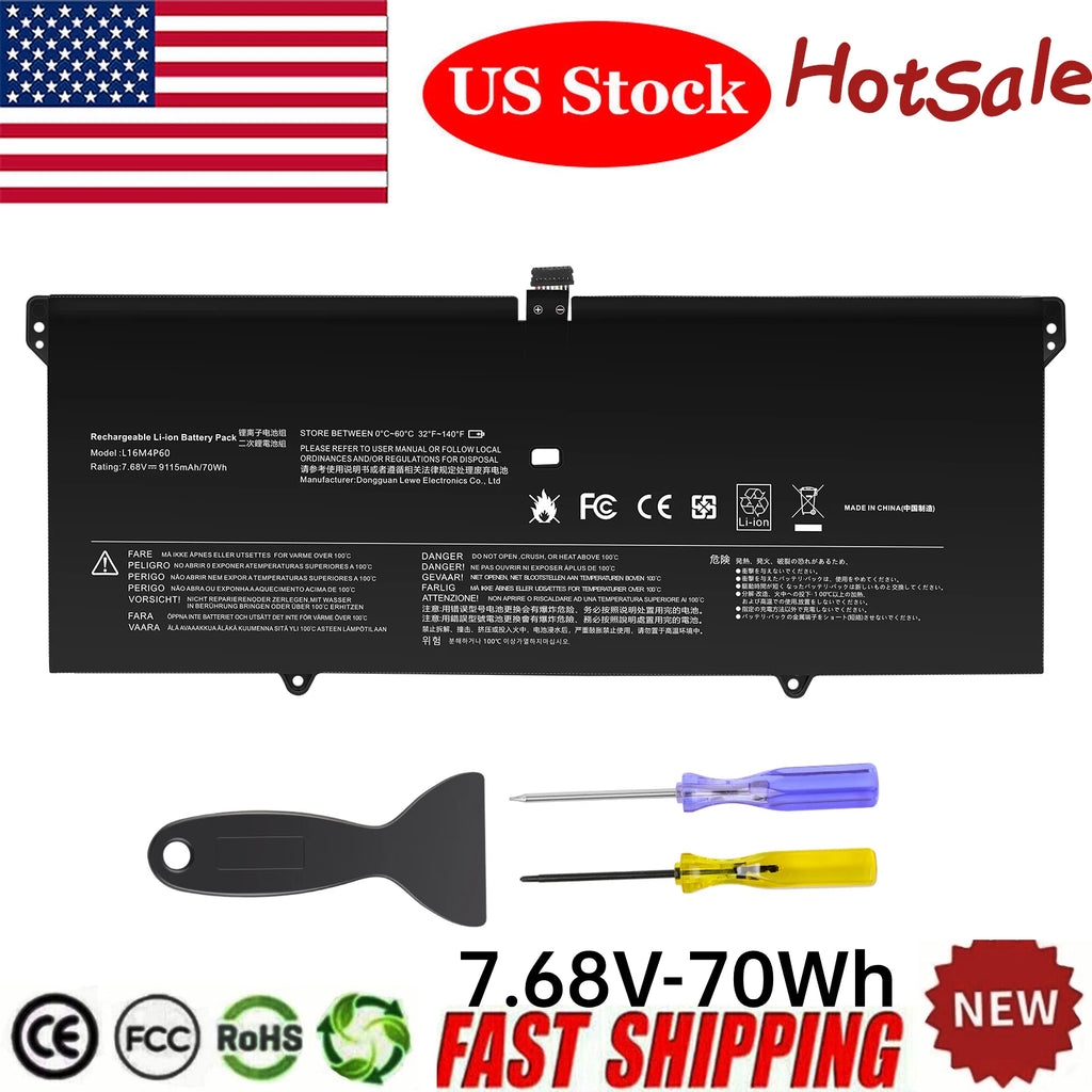 L16M4P60 Battery for Lenovo Yoga 920 920-13IKB 920-131KB Ideapad Flex Pro-13IKB