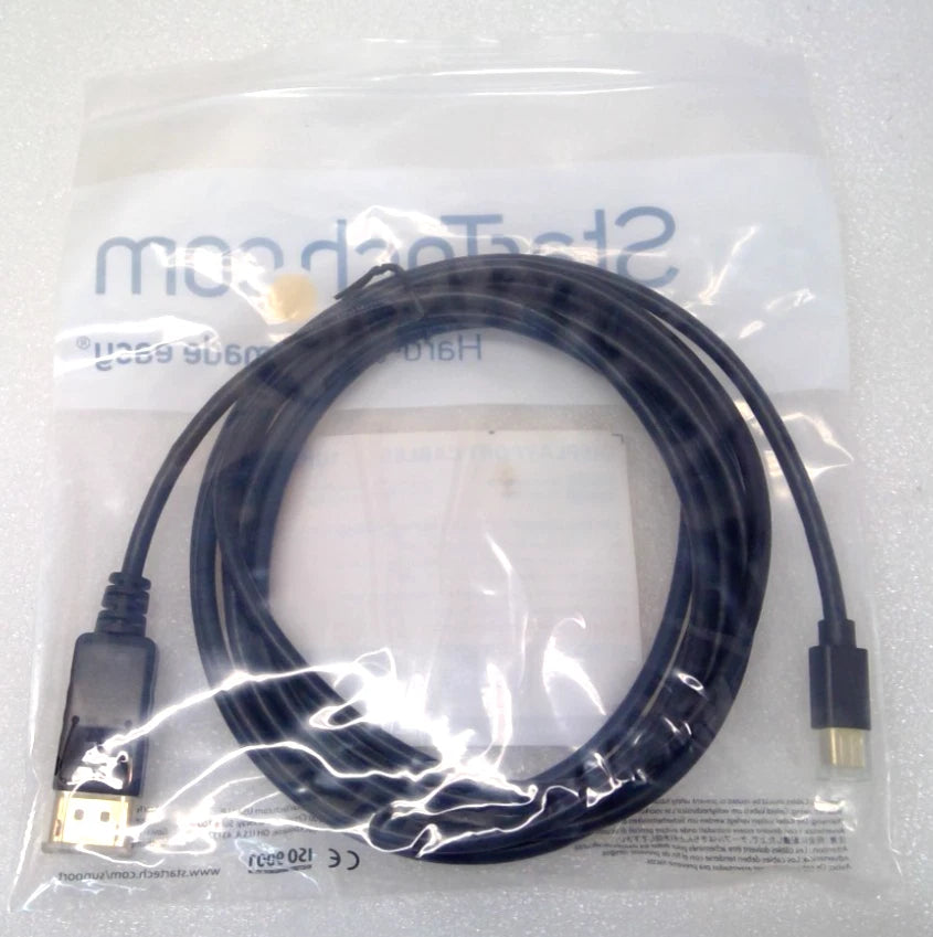 LOT OF 10 NEW Startech 10 ft Mini DisplayPort to DisplayPort Adapter Cable -M/M