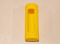 2 pc SILICONE PLASTIC STORAGE PROTECTIVE CASE HOLDER BOX 26650 BATTERY YELLOW
