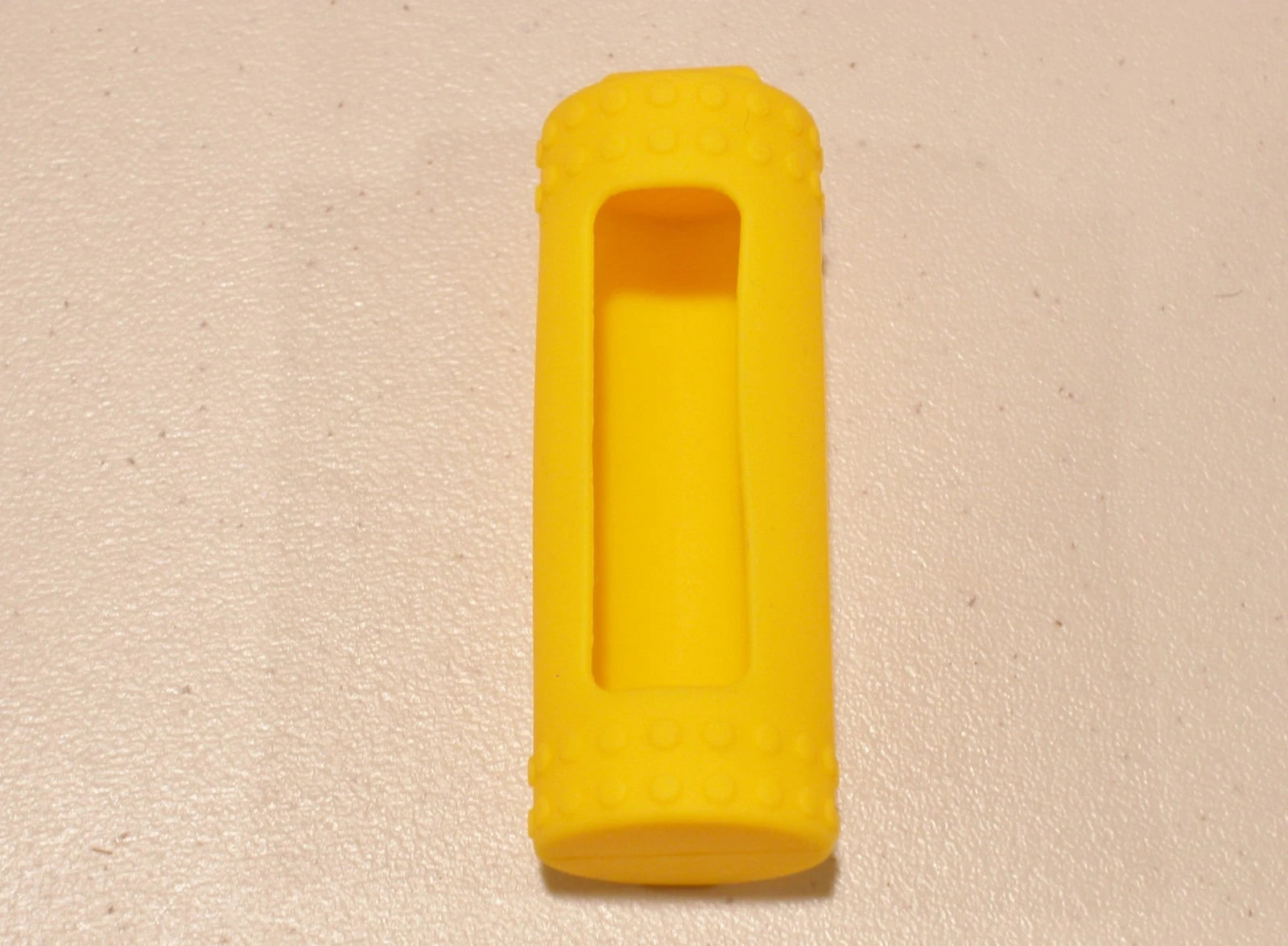 2 pc SILICONE PLASTIC STORAGE PROTECTIVE CASE HOLDER BOX 26650 BATTERY YELLOW