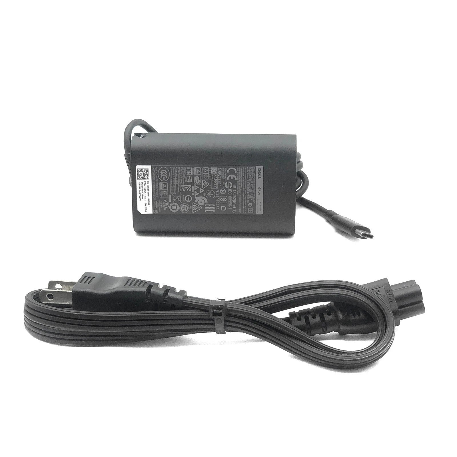 NEW Genuine AC Adapter Dell LA45NM150 5-20V 3-2.25A 45W USB Type C Charger OEM
