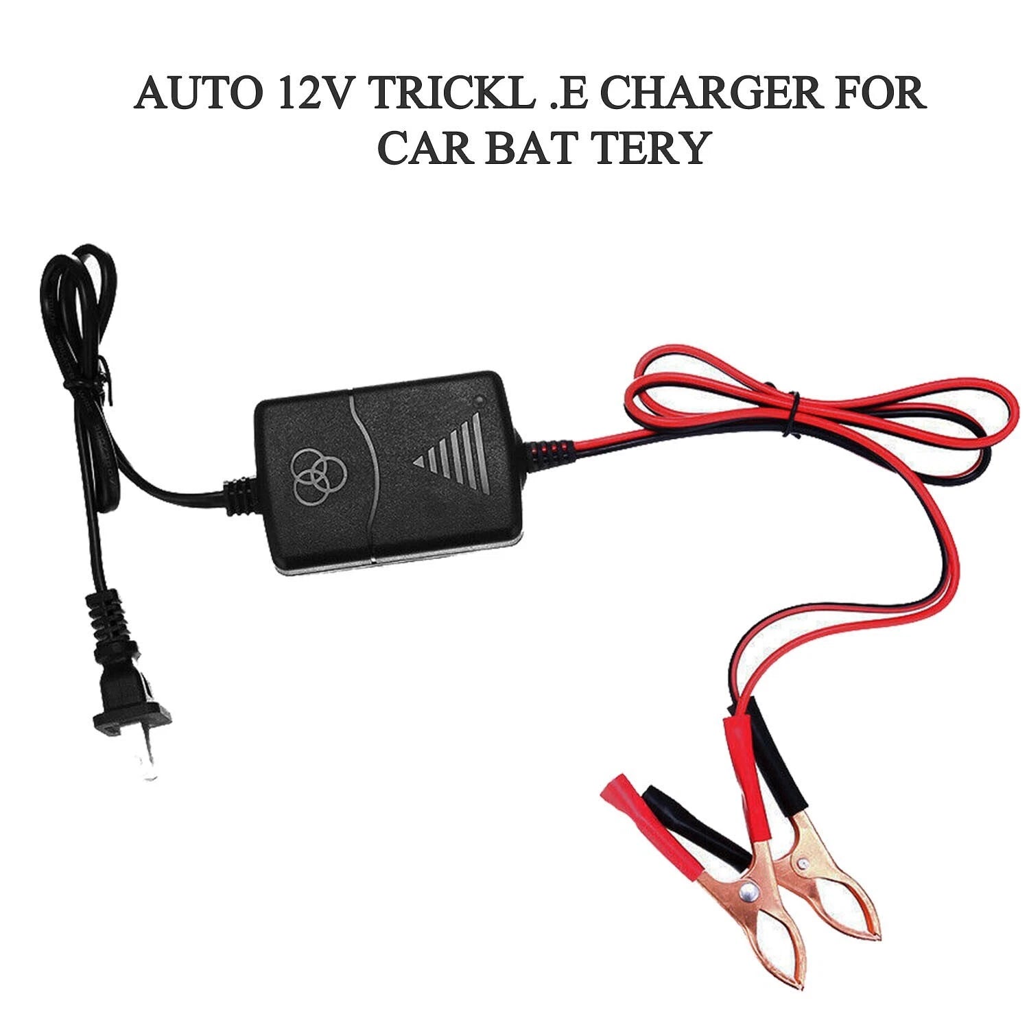 2PCS Car Battery Charger Maintainer 12V Trickle RV for Truck Motorcycle ATV Auto