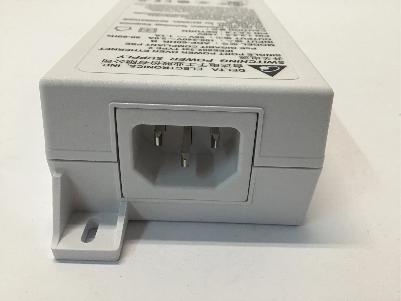 Lot of 5 - Delta PoE Injector 56V Gigabit Single Port Over Ethernet ADP-60HR B