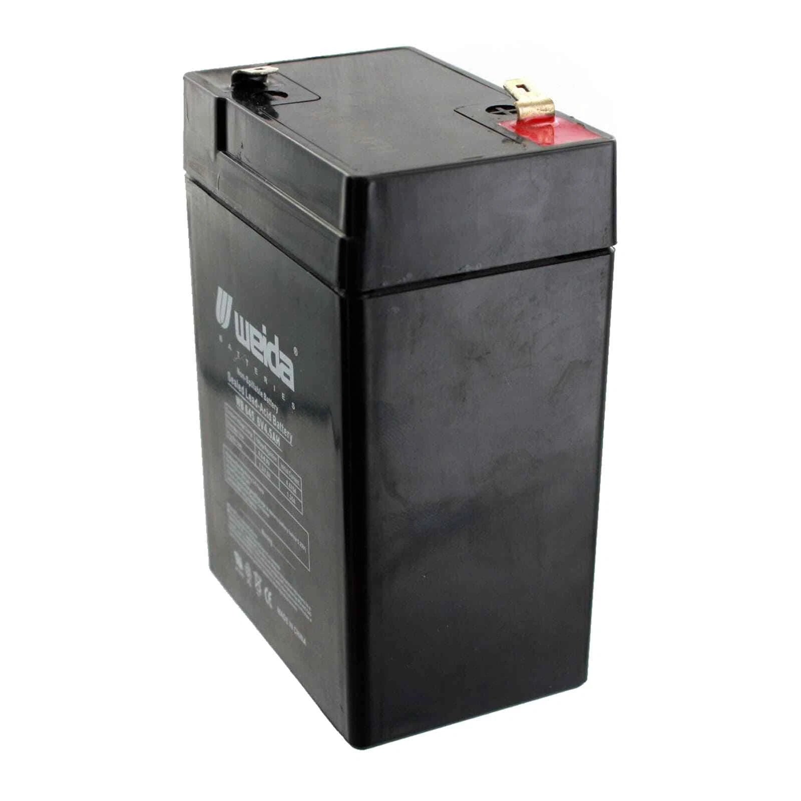 NEW 2pc 6V 4.5Ah SLA Battery WB645 For UB645, D5733, NP4.5-6