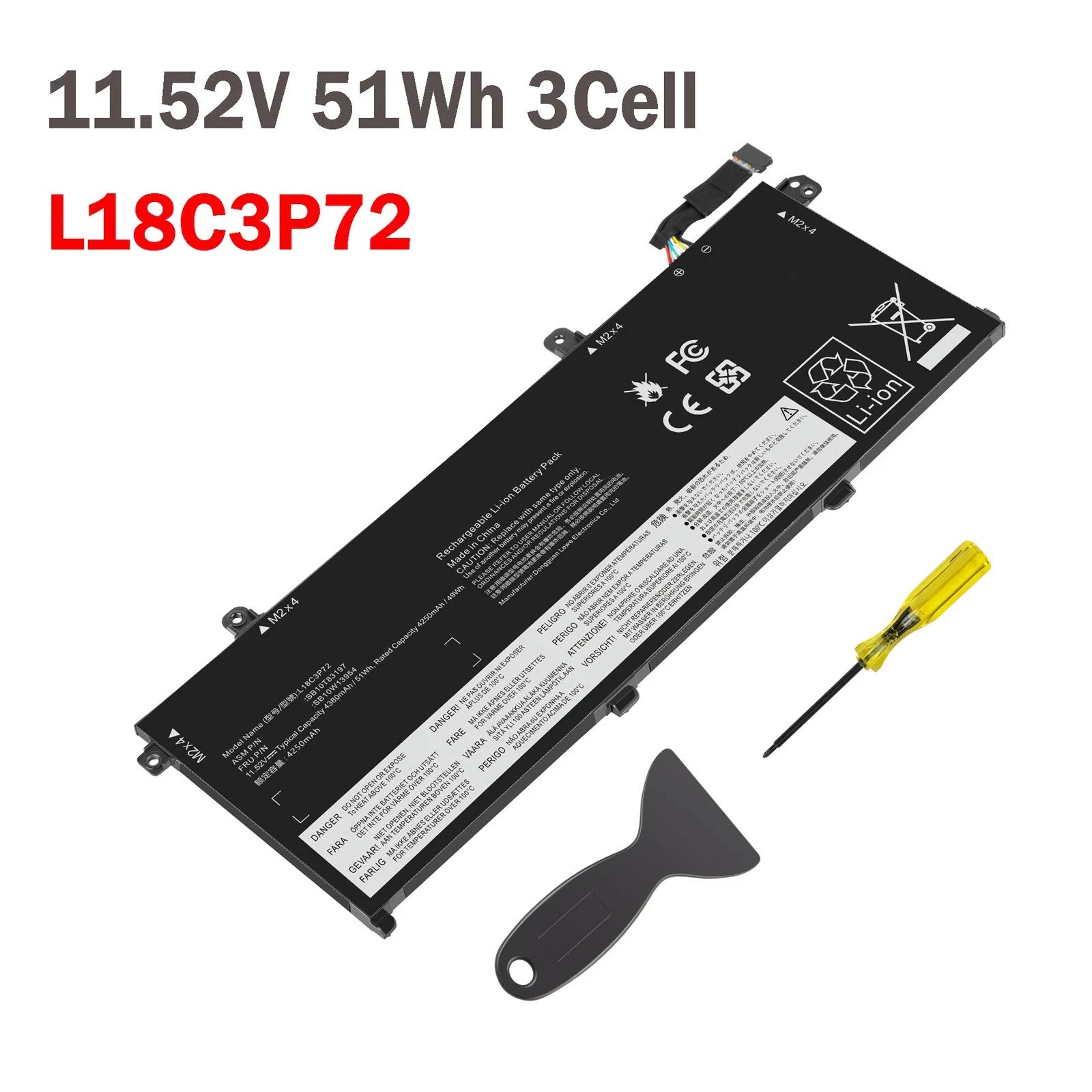 ?L18L3P73 Battery For Lenovo ThinkPad T490 T495 P43S 02DL007 L18M3P73 L18M3P74?