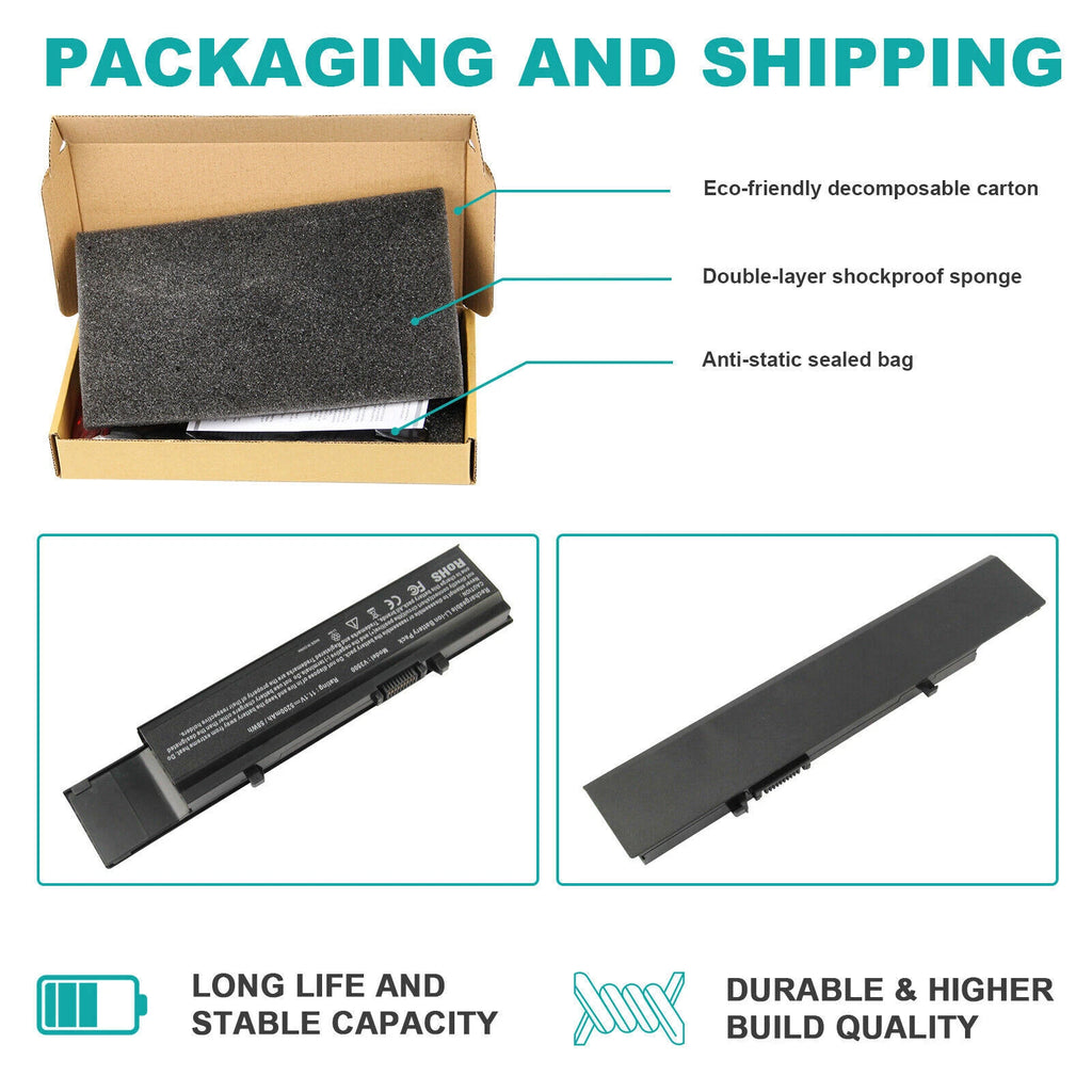 Battery for Dell Vostro 3400n 3500n 3700n 312-0997 4JK6R 7FJ92 TXWRR Y5XF9 TY3P4