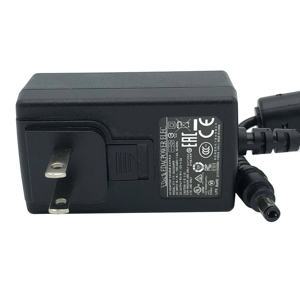 NEW Original EDac 36W AC Adapter EA1024PR 12V Wall Home Travel Charger EA1024P3