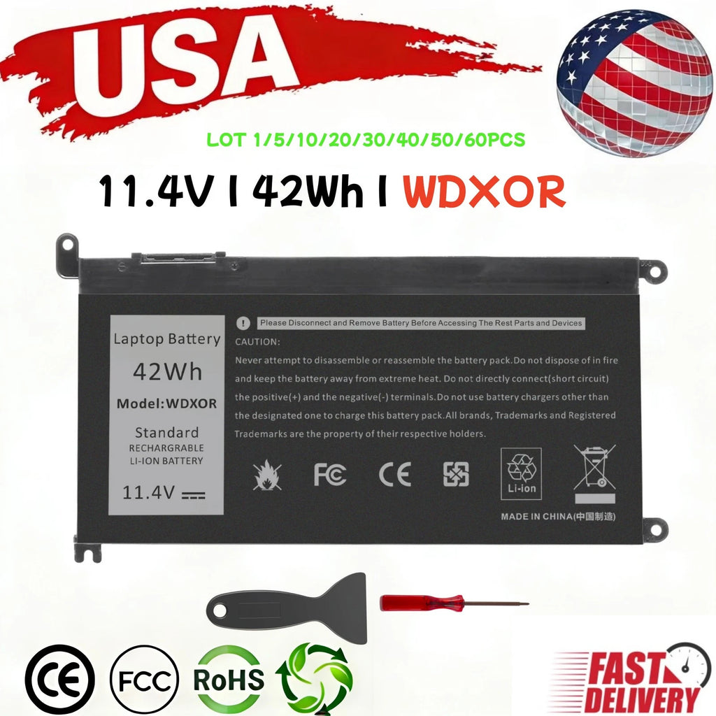 Battery For Dell Inspiron 15 5000 series 5565 5567 5568 5578 P58F P66F P75F P69G