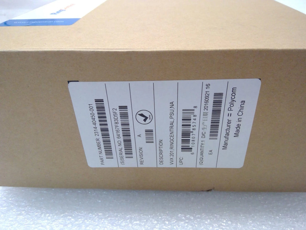 Ring Central 2314-40450-001 VVX 201 IP Phone