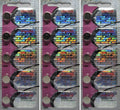 15 Maxell 372 - SR916W Button Cell Batteries
