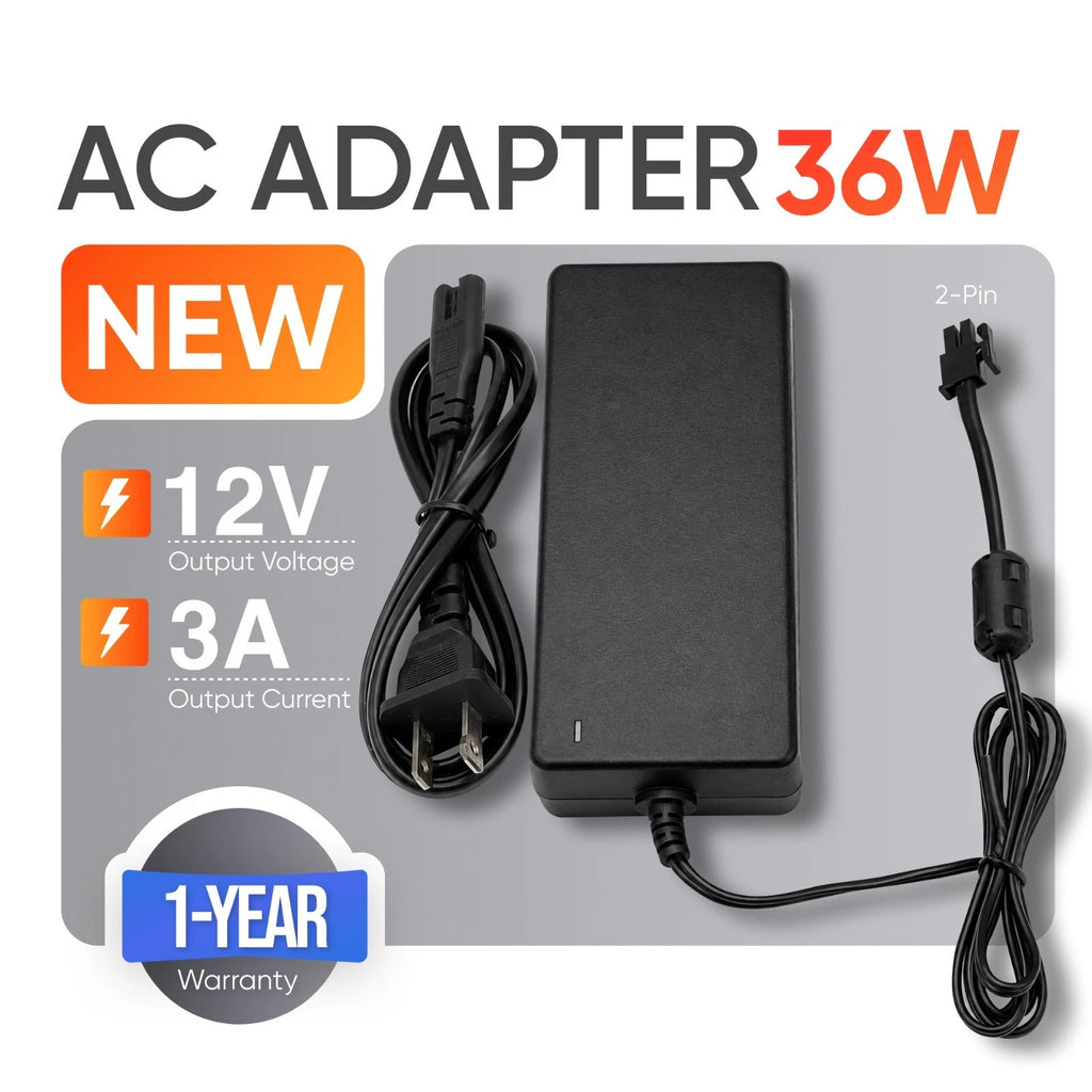 NEW Original Arris 36W AC Adapter 12V 3A ATS036T-P120 2-Pin??1 YEAR WARRANTY