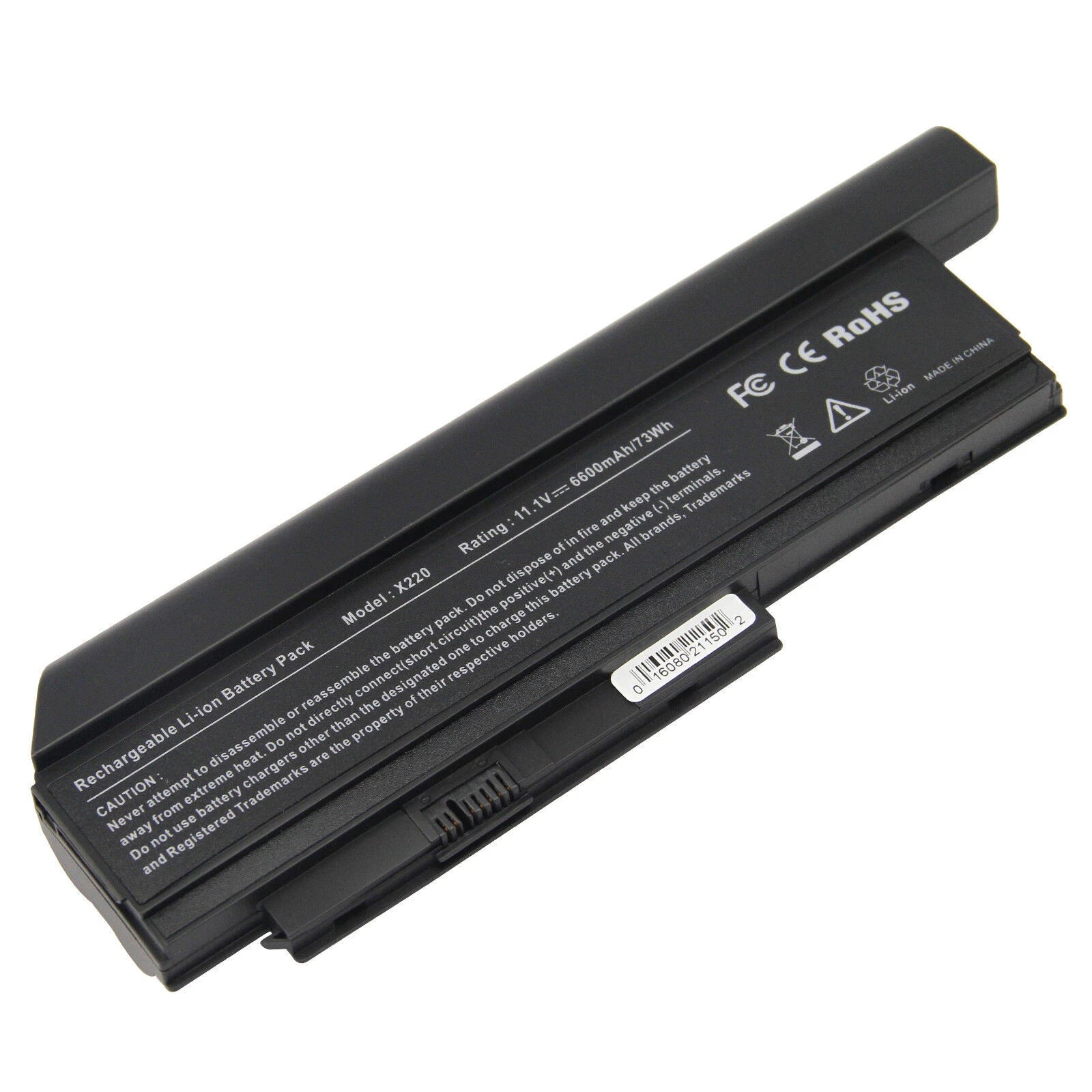 ?9Cell 6600mAh Battery For Lenovo ThinkPad X220 X220i X220s 0A36282 0A36283 73Wh