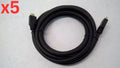 Lot of 5 - HIGH SPEED 4K HDMI CABLE 26AWG CL2 V16442 PC XBOX PS5 TV - 15FT